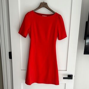 Kate Spade sheath dress with short sleeves and bateau neckline for cocktail